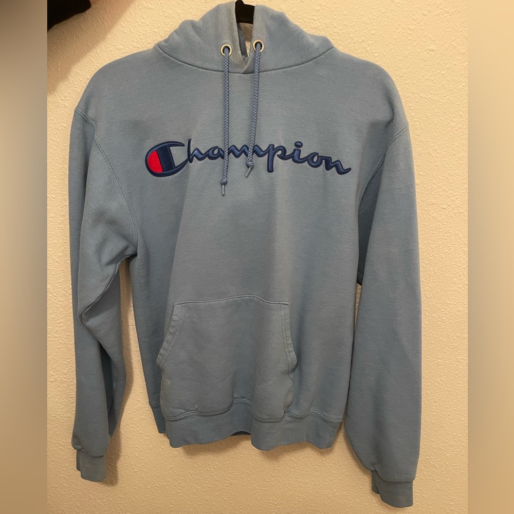 Blue Champion hoodie